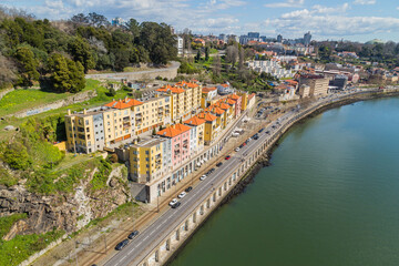 Fototapeta na wymiar View of Porto city