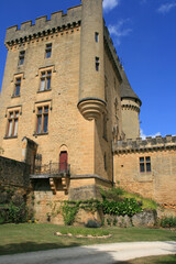 medieval castle in marquay (france) 