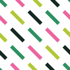 Seamless pattern with colorful bars.