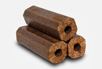 Artificial wood logs