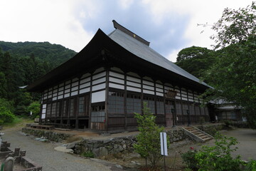 宝積寺　本堂　群馬県　甘楽町