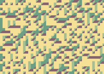 Implementation of Edward Zajec’s “Il Cubo” from 1971. Essentially a Truchet tile set of 8 tiles and rules for placement art illustration