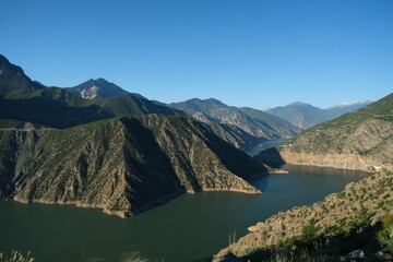 Deriner Dam view in Artvin.