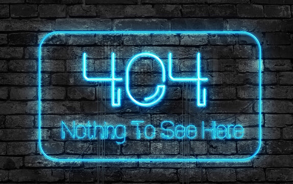 Click and Collect Neon Sign internet and online shopping concept