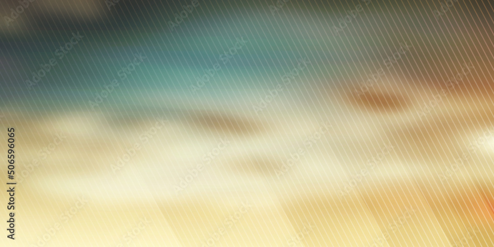 Poster colorful abstract blurry image - cloudy sky with transparent slanted lines pattern - wide scale back