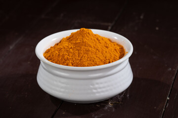 Turmeric powder or haldi powder