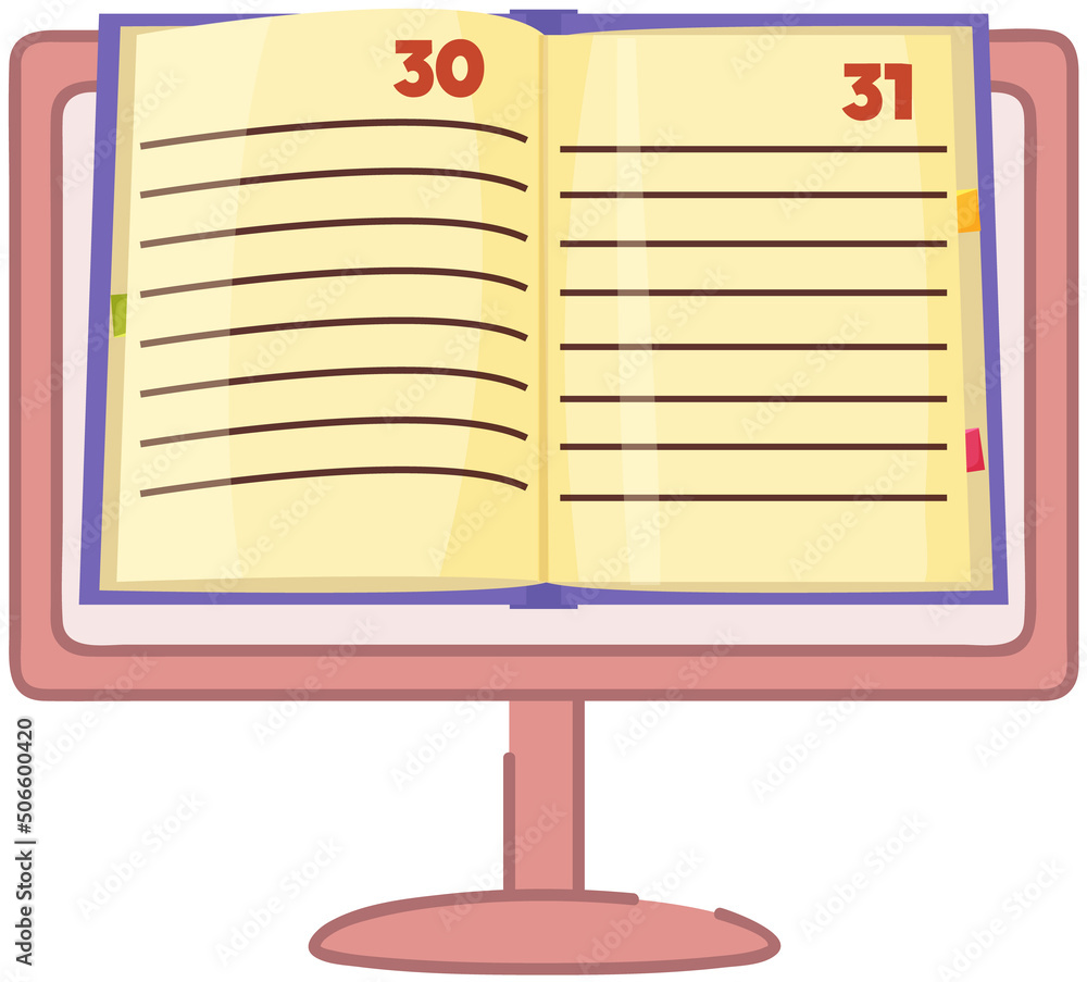 Poster education, training and learning via internet concept. online library, electronic book storage in co