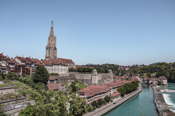Obraz premium Views from Bern, the capital of Switzerland.