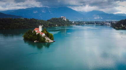 Lake Bled in Slovenia