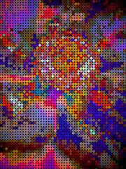 colored abstraction for desktop screensavers and backgrounds