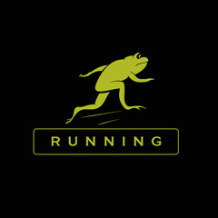 Running Frog Logo 