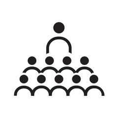 Black solid for Training Icon