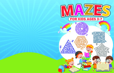 Maze Book for kids 