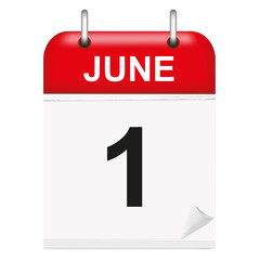 June 1_Calendar icon - 506607683