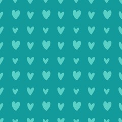 Seamless valentines pattern with hearts for postcard and gifts and cards 