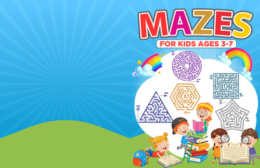 maze book for kids