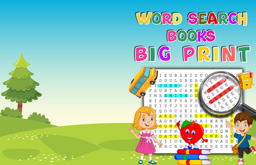 word search book