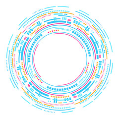 Technology  vector background