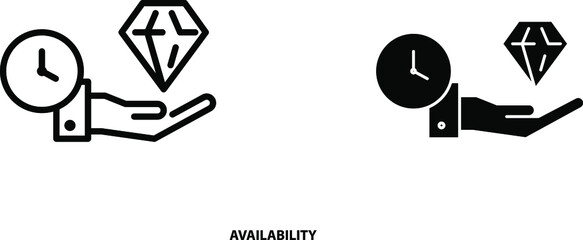Product availability icon
