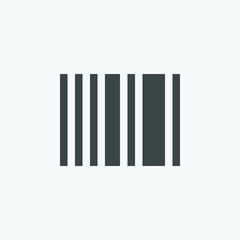 Barcode icon vector. Isolated code icon vector design. Designed for web and app design interfaces.