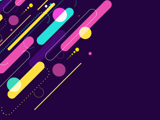 Abstract Geometric Dynamic Lines Background.