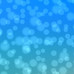 blue bokeh background