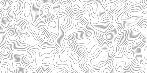 Abstract design with black and white abstract background. The concept of a conditional geography scheme and the terrain path. Wide size. Map on land vector terrain Illustration . paper texture design 