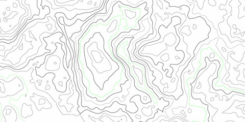 Topographic map background. Grid map. Abstract vector illustration.  Cartography Background. Map mockup infographics. Wavy backdrop. Cardboard.  Topographic map lines,contour background. paper texture