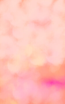 peach and pink abstract watercolor background