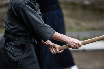 剣術の演武
