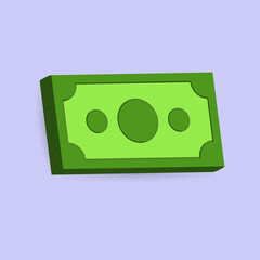 Money green money icon vector for business property images