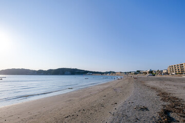 神奈川県逗子市の逗子海岸