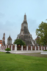 Fototapeta premium Wat Arun Temple, Famous Buddhism Temple in Bangkok, Thailand
