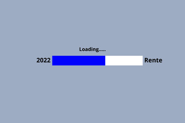 Laoding 2022 - Rente - blau töne 
