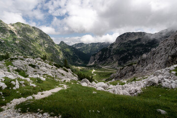 View of Planina na Polju in Slovenia