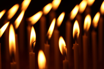 Candle light in the dark , Candle light background