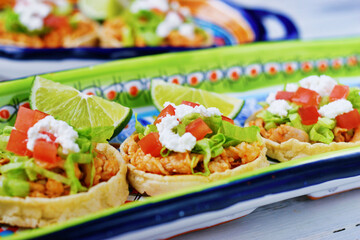 Mexican Sopes 
メキシコのソペス