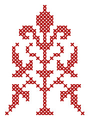 Lily Flower cross Stitch pattern