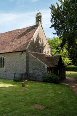 Fototapeta na wymiar St Peters Church, Terwick, West Sussex
