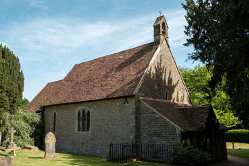 Fototapeta na wymiar St Peters Church, Terwick, West Sussex