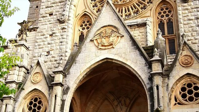Iglesia de Sant Bartomeu in Soller , Mallorca, Spain