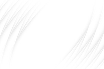 Abstract white and gray color, modern design background with geometric shape. Vector illustration.	