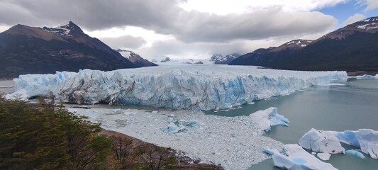 Glaciar Perito Moreno Patagonia Argentina  - obrazy, fototapety, plakaty