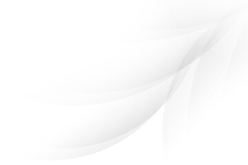 Abstract white and gray color, modern design background with geometric shape. Vector illustration.	