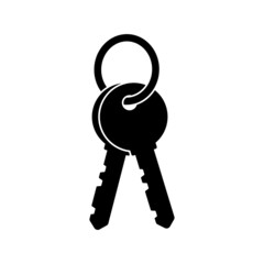 Key Icon Vector. Lock or unlock sign symbol.