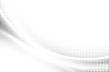 Abstract white and gray color, modern design background with geometric shape. Vector illustration.	