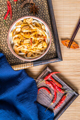 China Sichuan Chengdu cuisine sweet water noodles