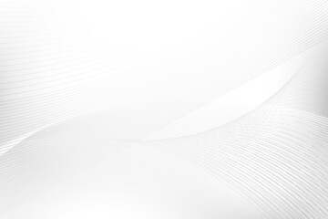 Abstract white and gray color, modern design background with geometric shape. Vector illustration.	