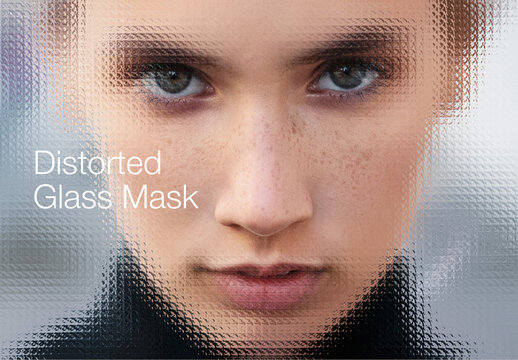 Distorted Glass Mask Effect