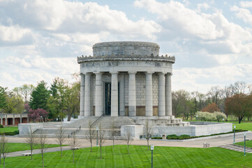 Obraz premium The Monument at George Rogers Clark National Historical Park